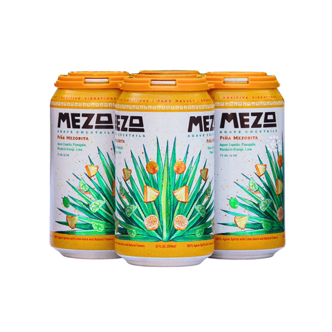 MEZO Pina Mezorita Mezcal Cocktail 4-pack