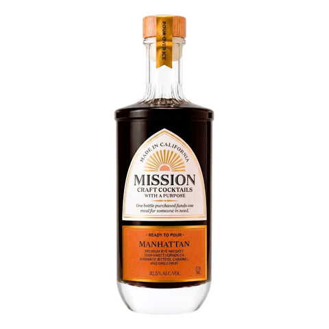 Mission Cocktails Manhattan 375ml bottle