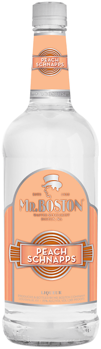 Mr Boston Peach Schnapps 1 L
