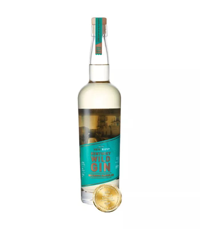 New Riff Kentucky Wild Gin Bourbon Barrel 750ml bottle