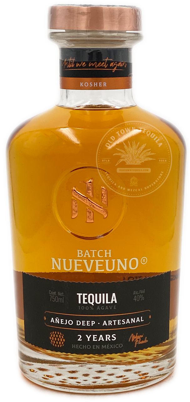 Nueveuno Tequila Anejo Deep 2 year 750 ml