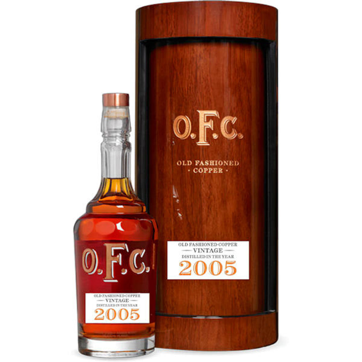 Buffalo Trace Distillery Old Fashioned Copper Kentucky Straight Bourbon Whiskey 2005 750 ML