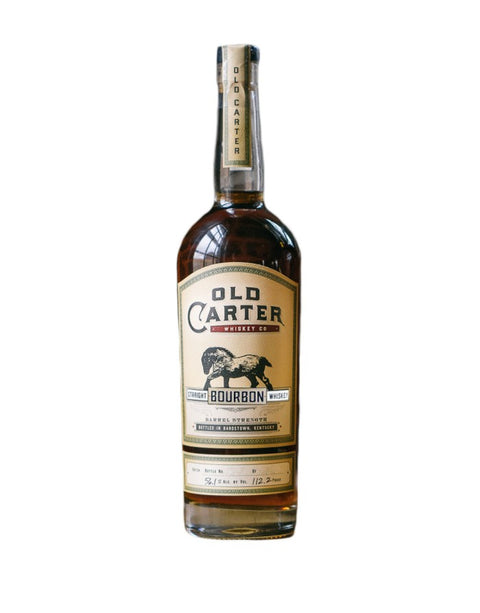 Old Carter Straight Bourbon Whiskey Barrel Strength Batch 2-CA Proof 116.6 750 ml