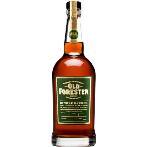 Old Forester Barrel Strength Single Barrel Kentucky Straight Rye Whiskey 750 ml