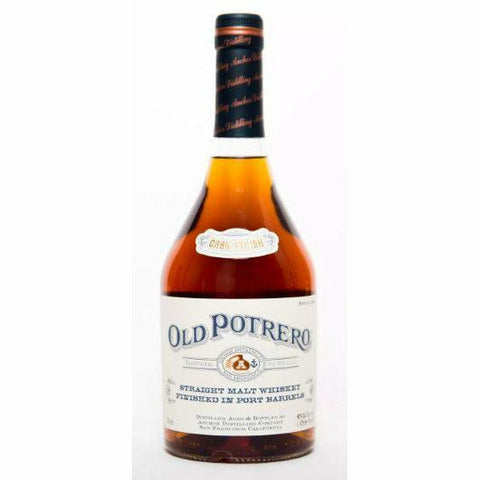 Old Potrero Cask Finished Straight Malt Whiskey Finished in Port Barrels 750 ml