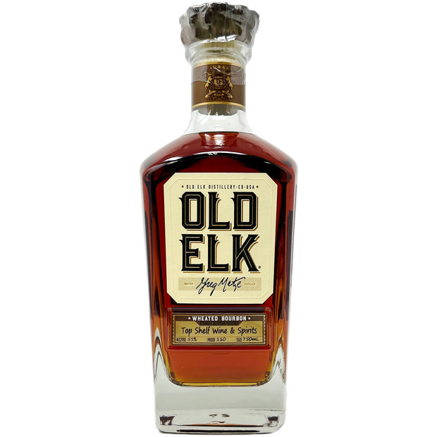 Top Shelf Old Elk Wheated Bourbon Private Selection 7 year 750ml