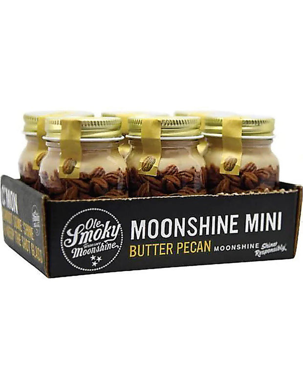 Ole Smoky Butter Pecan Moonshine (6 pack) 50ml