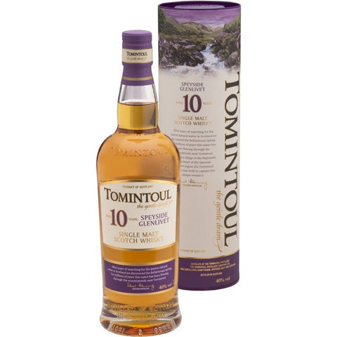 Tomintoul Single Malt Whisky 10 Year 750ml