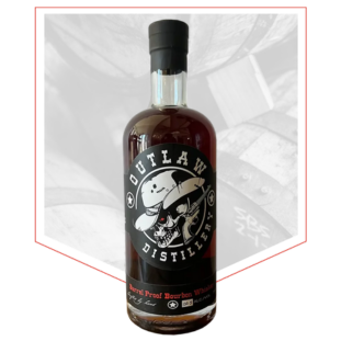 Outlaw Distillery Barrel Proof Bourbon 750ml bottle