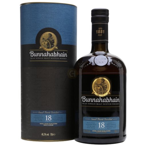 Bunnahabhain Small Batch Distilled Islay Single Malt Scotch 18 year 750 ml