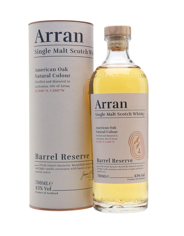 Arran American Oak Natural Colour Barrel Reserve 700ml