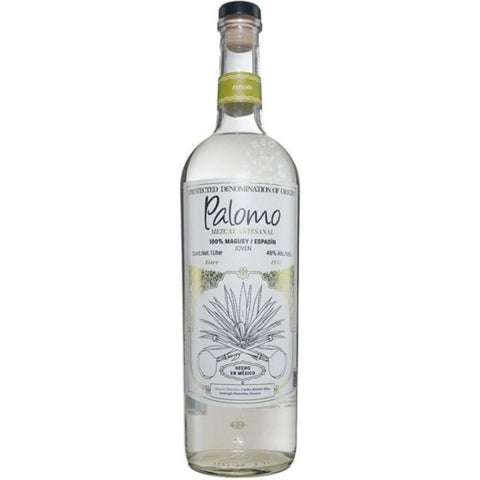 Palomo Mezcal Artesanal Joven Espadin 1L bottle