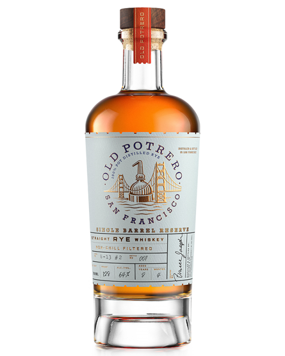 Old Potrero Single Barrel Reserve Straight Rye Whiskey Proof 130.32 7 year 700 ml