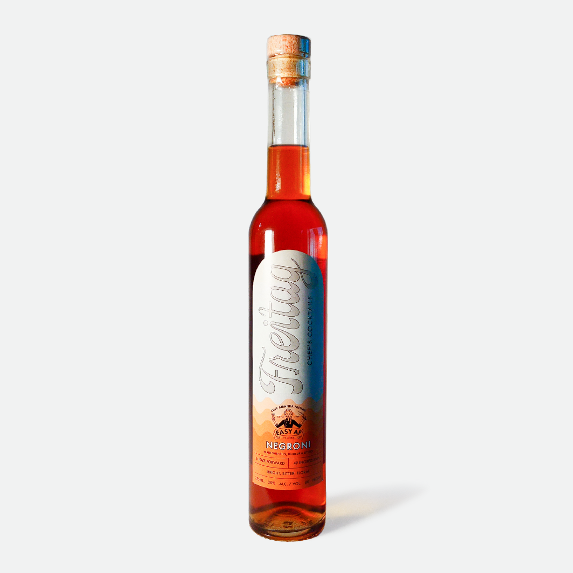 Freitag Negroni bottled cocktail 1L bottle