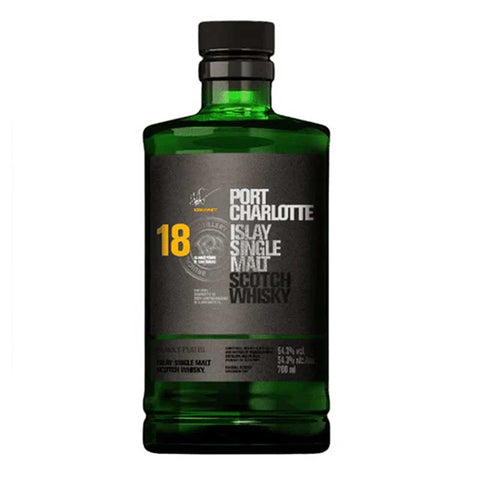 Bruichladdich Distillery Islay Port Charlotte Heavy Peated 18 year 750 ml