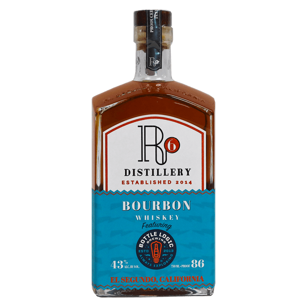 R6 Bourbon Whiskey Bottle Logic 750ml