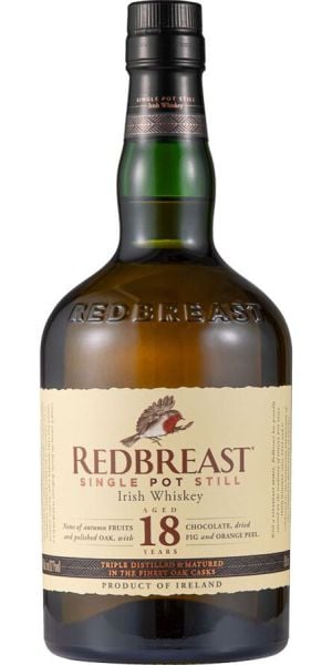 Redbreast Single Pot Still Irish 18 year 750 ML