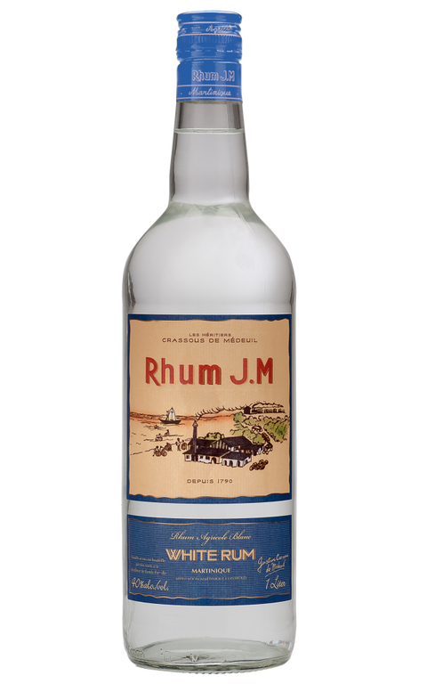 Rhum JM Agricole Blanc White Rum 1 L