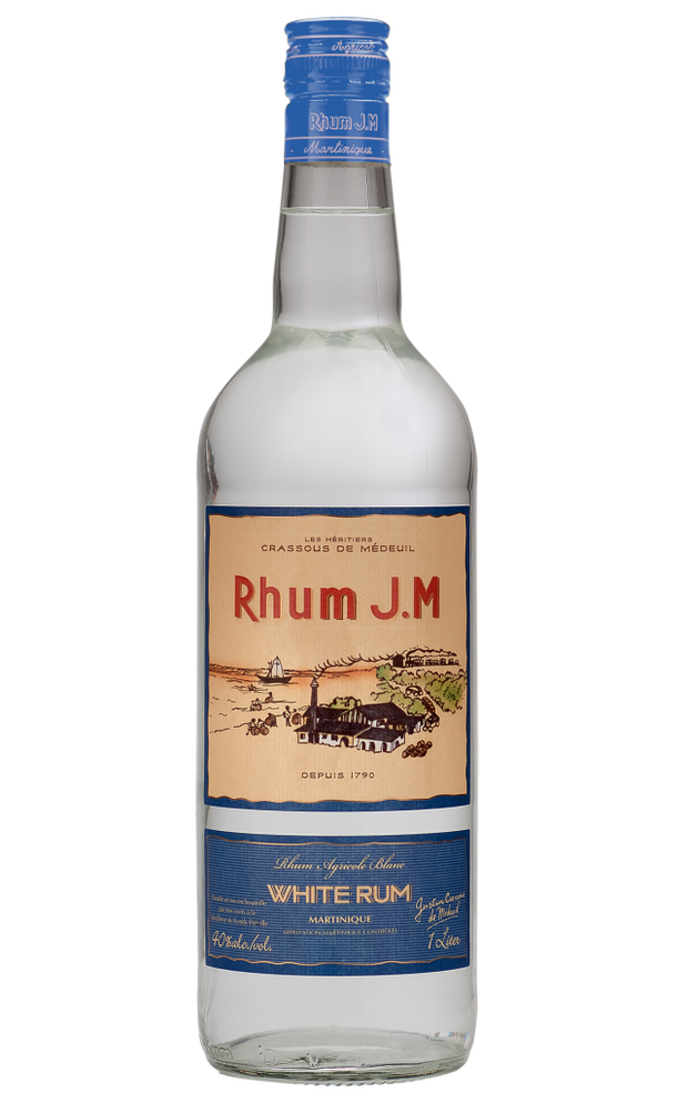 Rhum JM Agricole Blanc White Rum 1 L