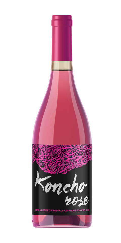 Koncho & Co Rose Qvevri Wine Georgia 750ml bottle