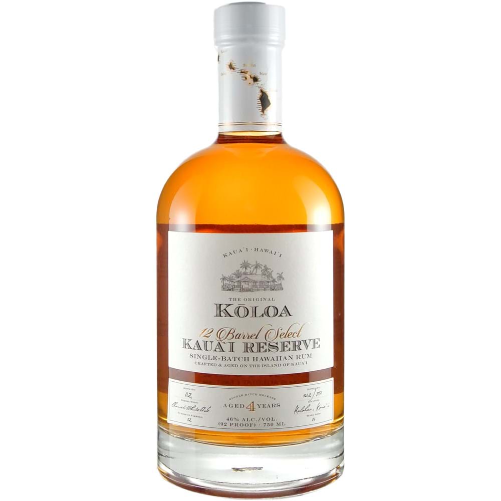 Koloa Kauai Reserve Single Barrel Rum 4 Year 750 ml