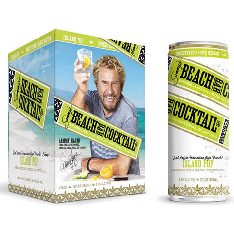 Sammy Beach Cocktails Island Pop 4 pack 355 ml