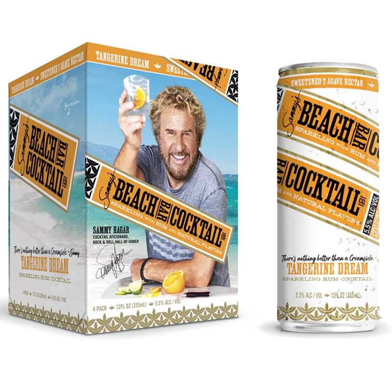 Sammy Beach Cocktails Tangerine 4 pack 355 ml