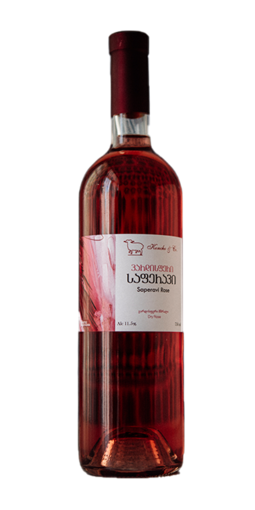 Koncho & Co Saperavi Rose Qvevri Wine Georgia 750ml bottle