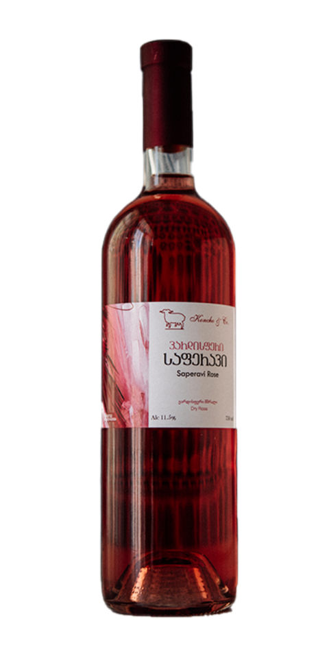 Koncho & Co Saperavi Rose Qvevri Wine Georgia 750ml bottle