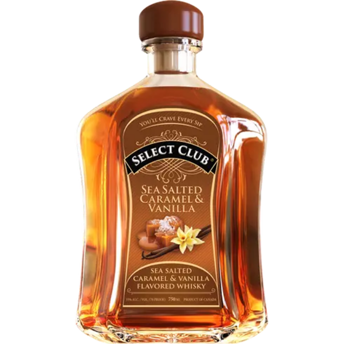 Select Club Sea Salt Caramel and Vanilla 750 ml