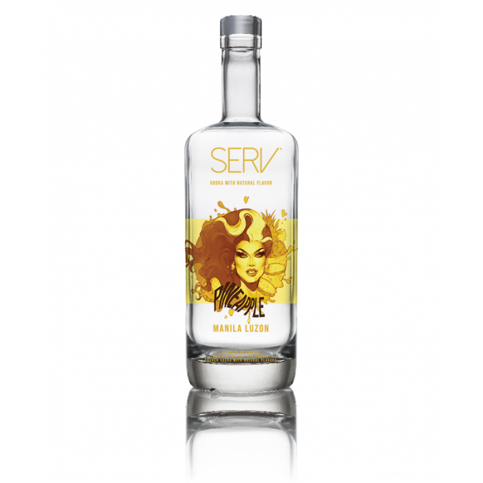 SERV Vodka With Natural Flavor Pineapple, Manila Luzon 750 ml
