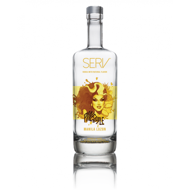 SERV Vodka With Natural Flavor Pineapple, Manila Luzon 750 ml