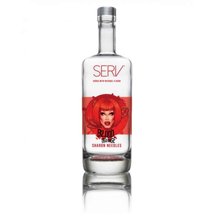 SERV Vodka With Natural Flavor Blood Orange, Sharon Needles 750 ml