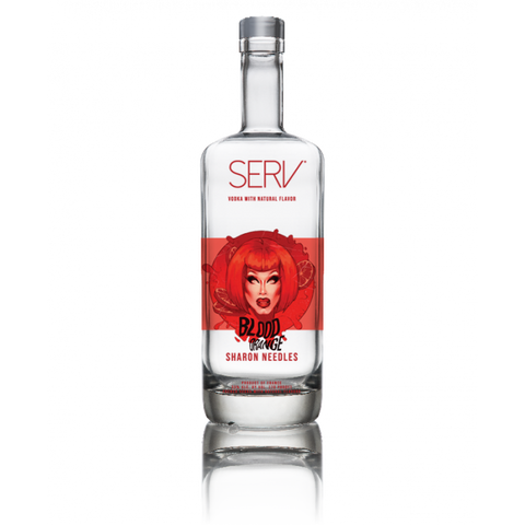SERV Vodka With Natural Flavor Blood Orange, Sharon Needles 750 ml