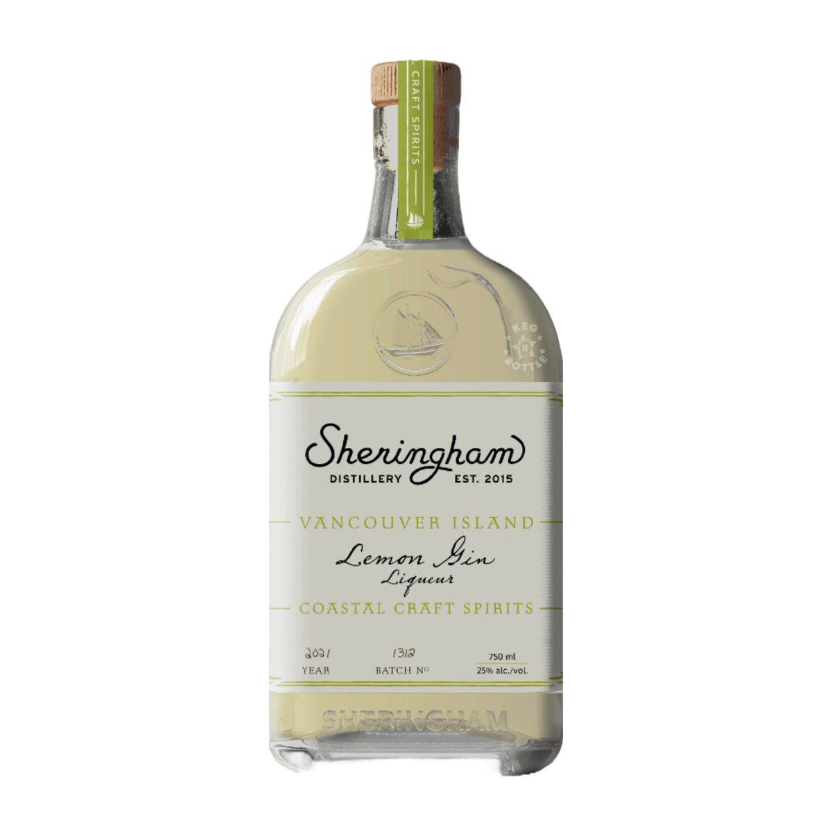 Sheringham Distillery Fresh Lemon Liqueur 750ml