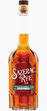 Sazerac Straight Rye Whiskey 100 proof 1 L