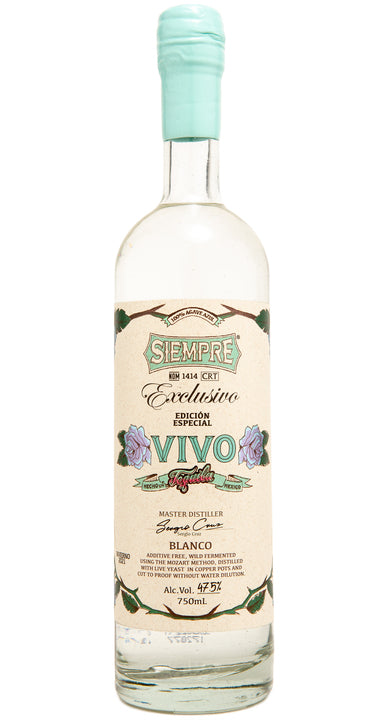Siempre Tequila Edition Especial Vivo Blanco 750 ML