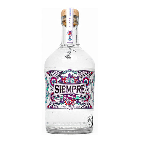 Siempre Tequila Plata 750 ML