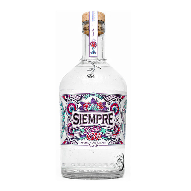 Siempre Tequila Plata 750 ML