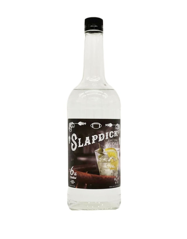 Slap Dick Coach Jason Brown's Five Star Vodka 6x Distilled 1 L