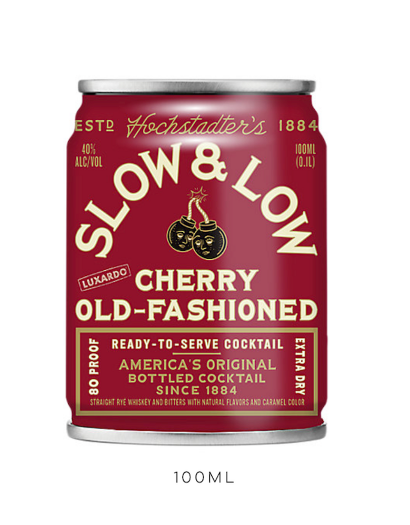 Slow & Low Cherry Old Fashioned 100ml can (4-pack)