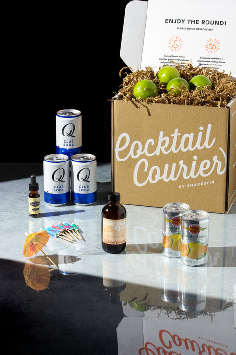 Cocktail Courier Mini Kit - Avital: Cucumber Grapefruit Mocktail Mini