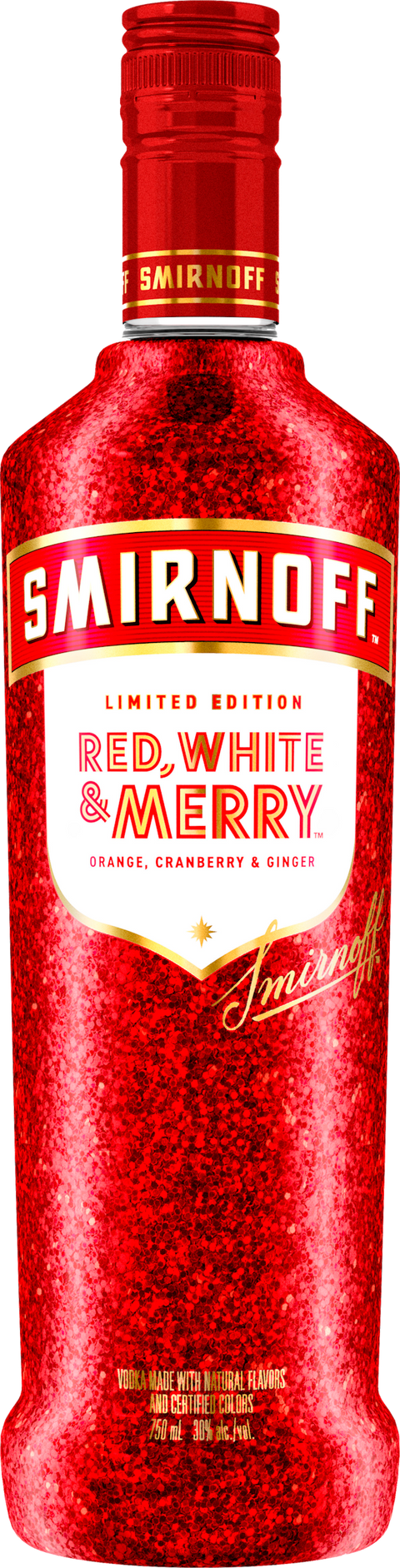 Smirnoff Limited Edition Red, White & Merry 750 ml