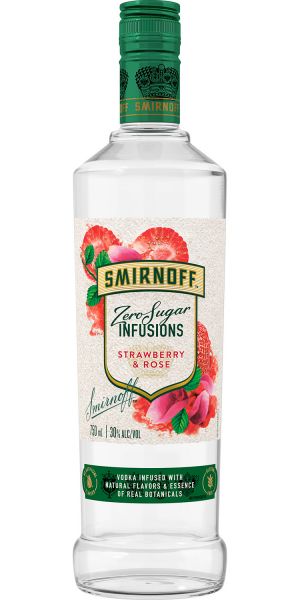 Smirnoff Infusions Strawberry and Rose 750 ml