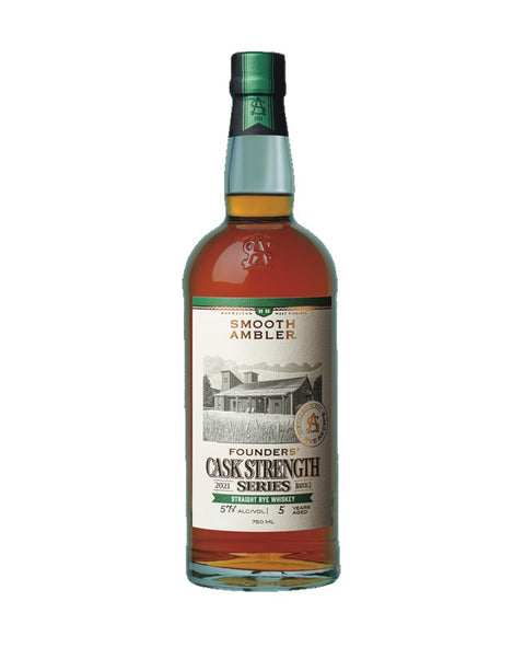 Smooth Ambler Smooth Ambler Founders Cask Strength Series Straight Rye Whiskey Batch#1 750 ml