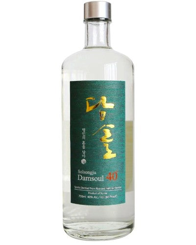 Solsongju Damsoul Spirits Distilled From Rise and Natural Flavors 750 ML