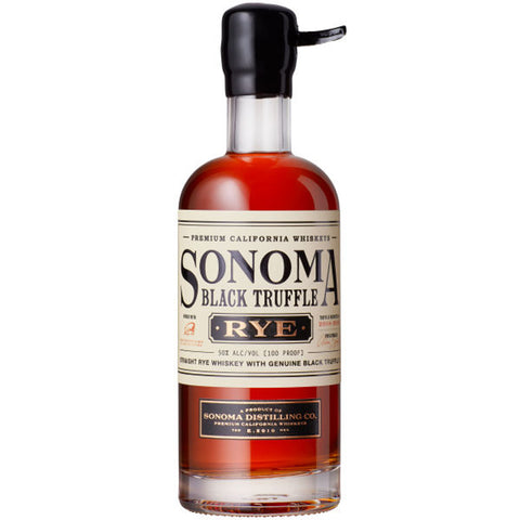 Sonoma Distilling Black Truffle Rye Whiskey 375ml