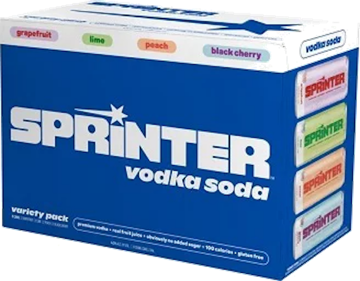 Sprinter Vodka Soda Palm Springs Pack 8 pack 355 ML