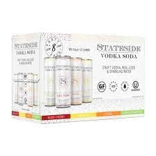 Stateside Vodka Soda Variety (8 Pack) 355 ML