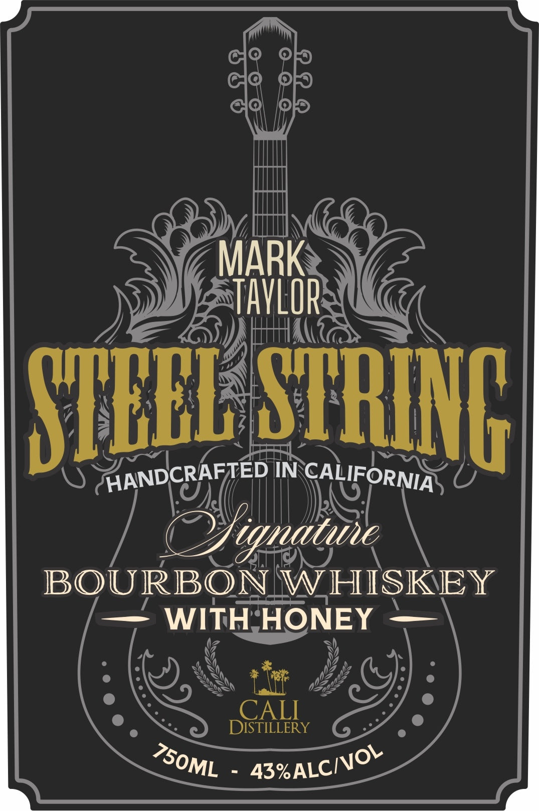 Cali Distillery Mark Taylor Steel String with Honey 750 ml